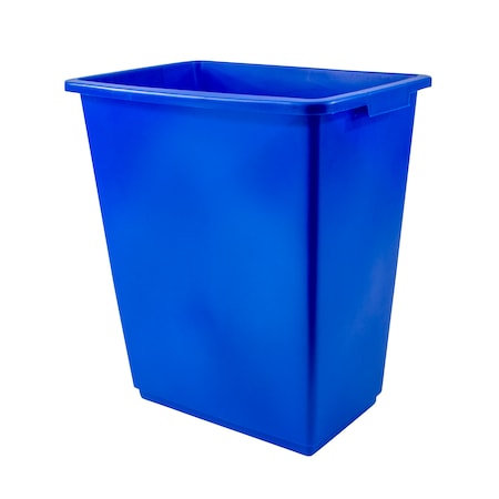 Hapco-Elmar 28 qt. Rectangular Trash Can R4030BLUE